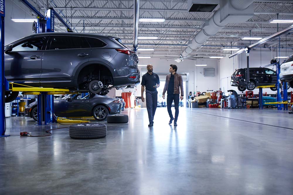 Mazda Service Bays