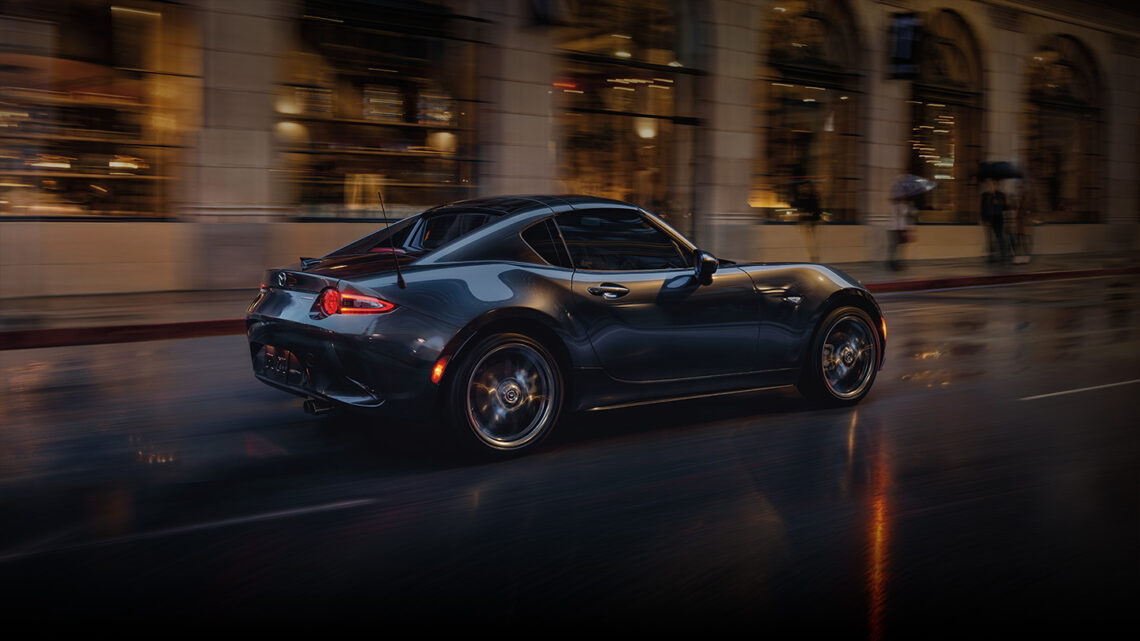 2023 Mazda MX-5 Miata on city street